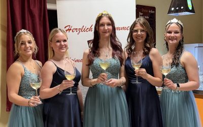 Pressevorstellung neue Weinmajestäten